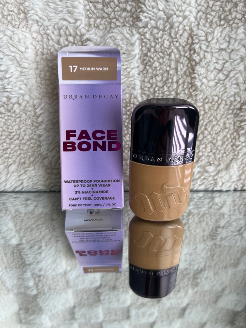 Urban Decay Face Bond Foundation - 17 Medium Warm, Warm Beige